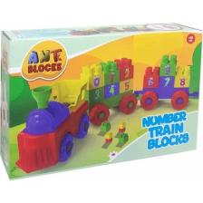 Ant Sayı Treni Çocuk Oyuncak Eğitici Montessori Anaokulu Kreş