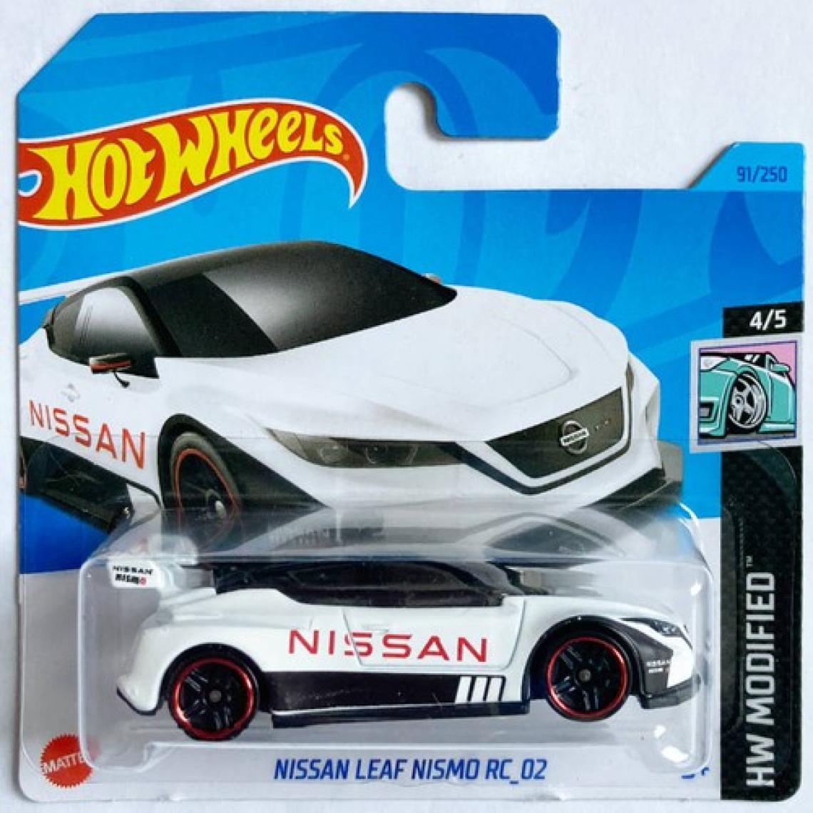 Hot Wheels Nissan Leaf Nismo RC_02 White Nıssan