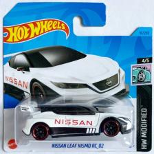 Hot Wheels Nissan Leaf Nismo RC_02 White Nıssan
