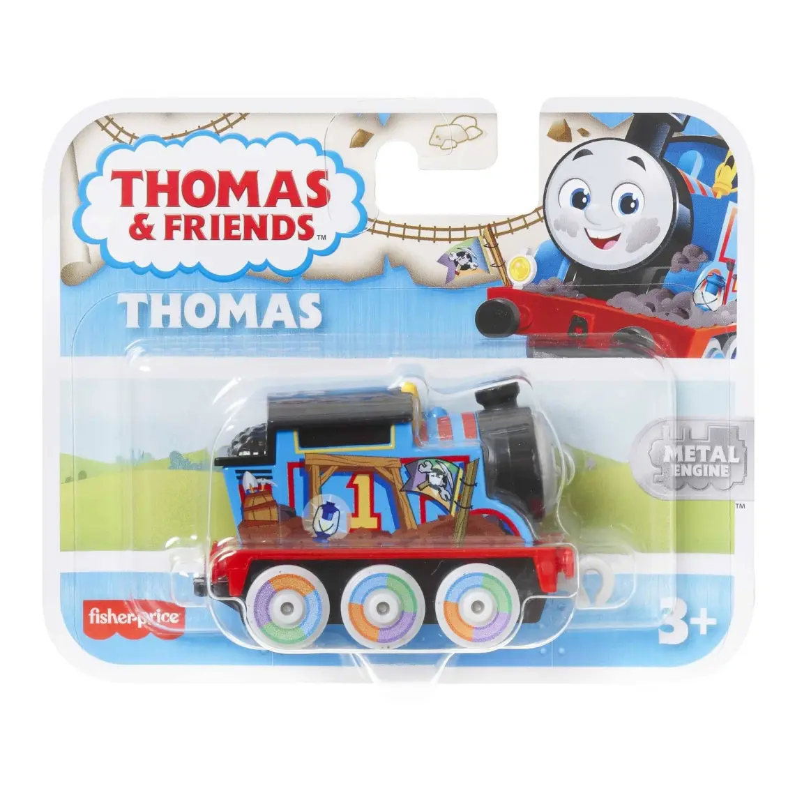 Thomas ve Friends Küçük Tekli Tren Sür Bırak HFX89 HBX91 Thomas