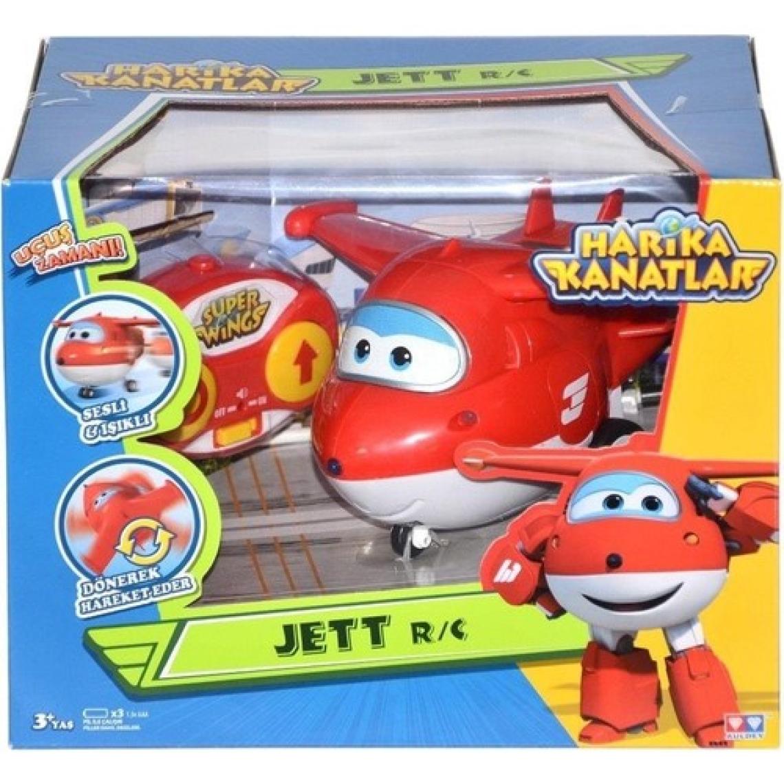 Mega Oyuncak 10710 Harika Kanatlar Uzaktan Kumandalı Sesli ve Işıklı Jett