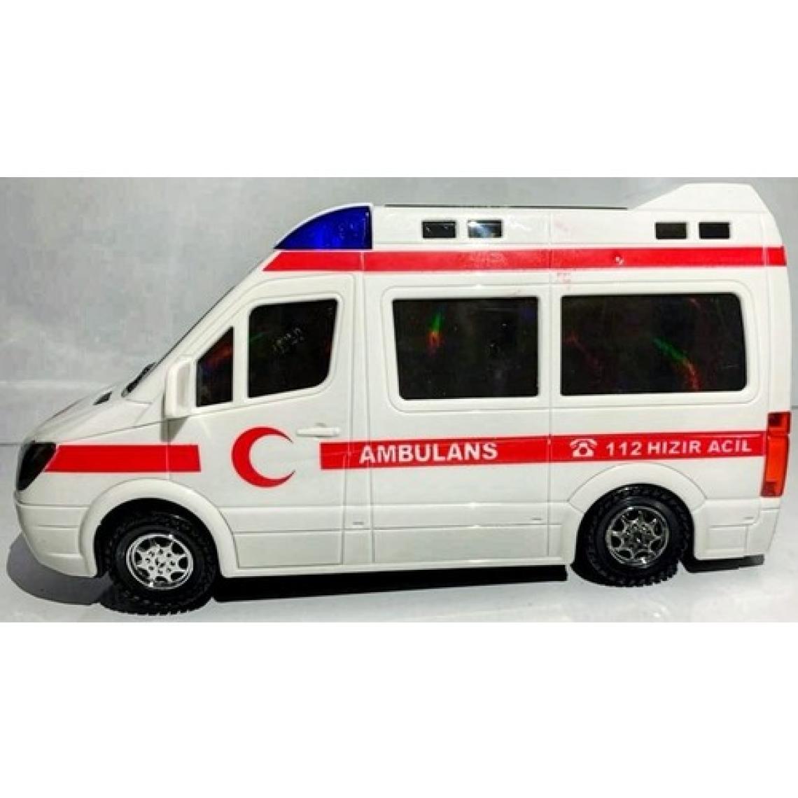 Kardelen Pilli Ambulans Büyük Boy Sesli Işıklı Ambulans