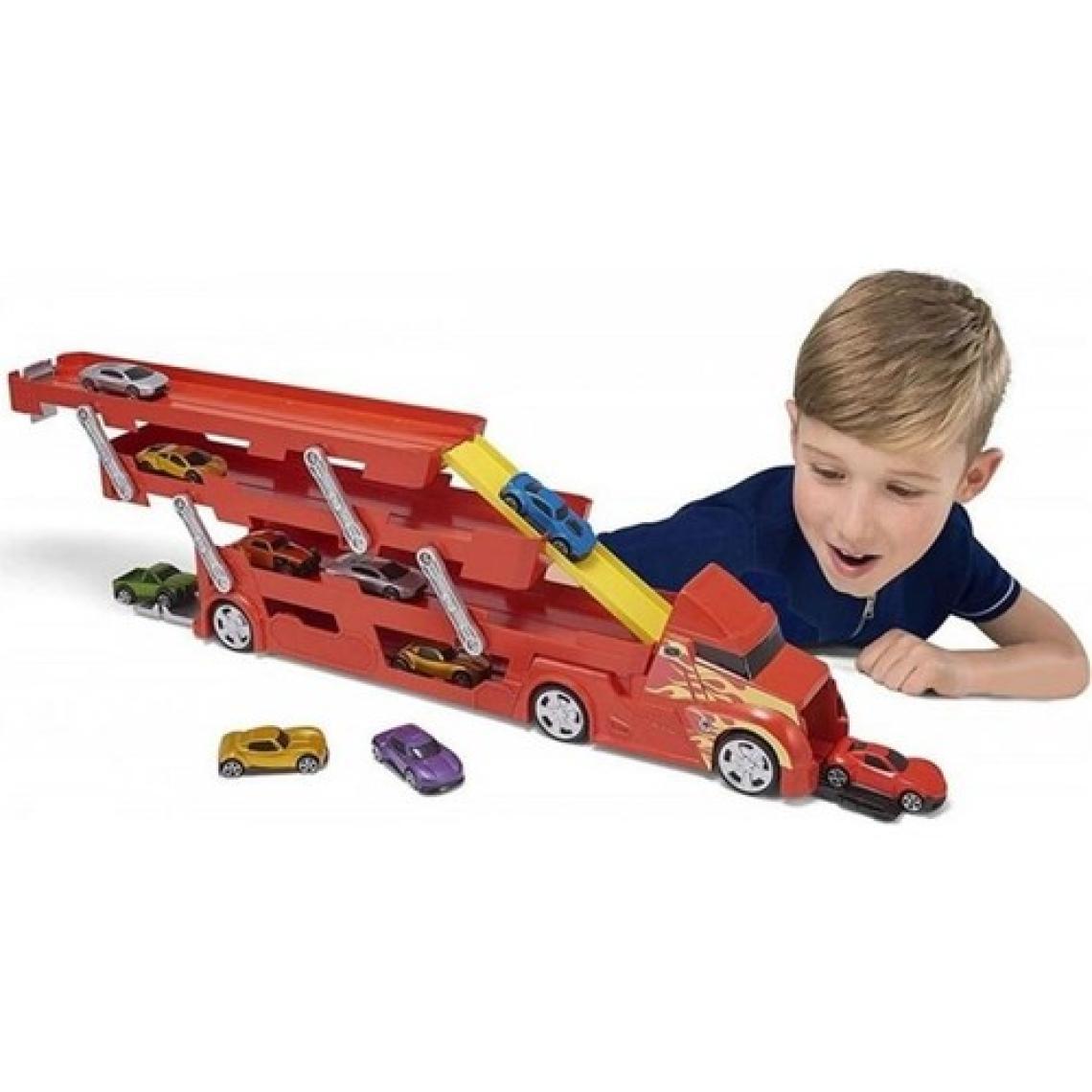 King Toys Dzc Kuzenler Avm 3 Katlı Büyük Rampalı Tır Kamyon Oyuncak