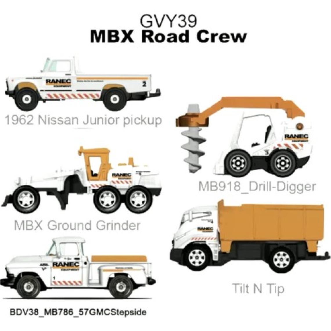 Matchbox Metal Beşli Araba Seti