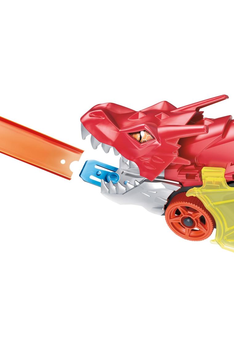 Hot Wheels Fırlatıcı ve Taşıyıcı Ejderha, 3 yaş ve Üzeri GTK42