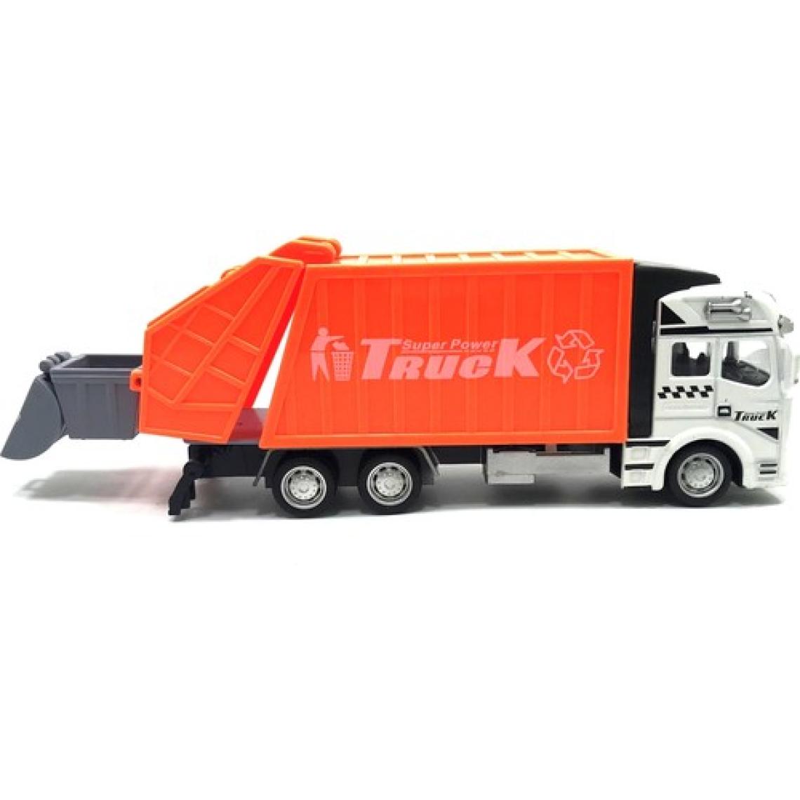 Mega Oyuncak Yeşil City Çöp Kamyonu Çek Bırak -20 cm