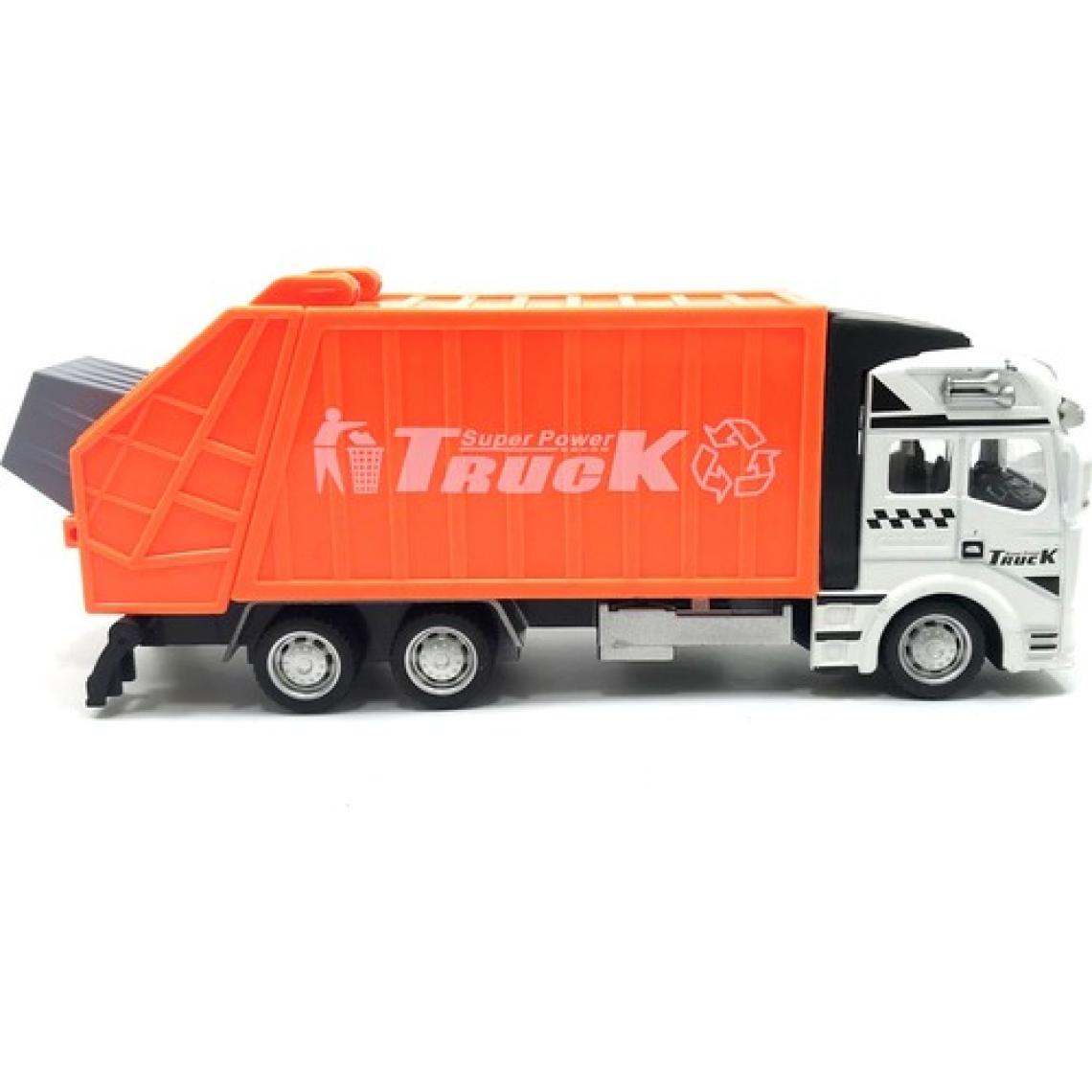 Mega Oyuncak Yeşil City Çöp Kamyonu Çek Bırak -20 cm