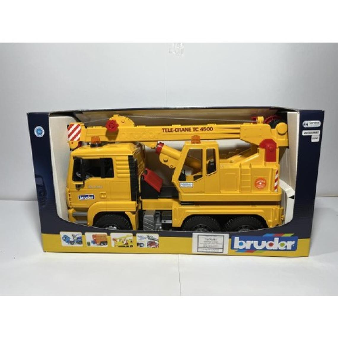 Bruder MAN Vinçli Kamyon Sarı BR02754
