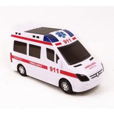 Prestij Oyuncak Oyuncak Ambulans Işıklı Sirenli Kornalı Çarp Dön 11X2Cm