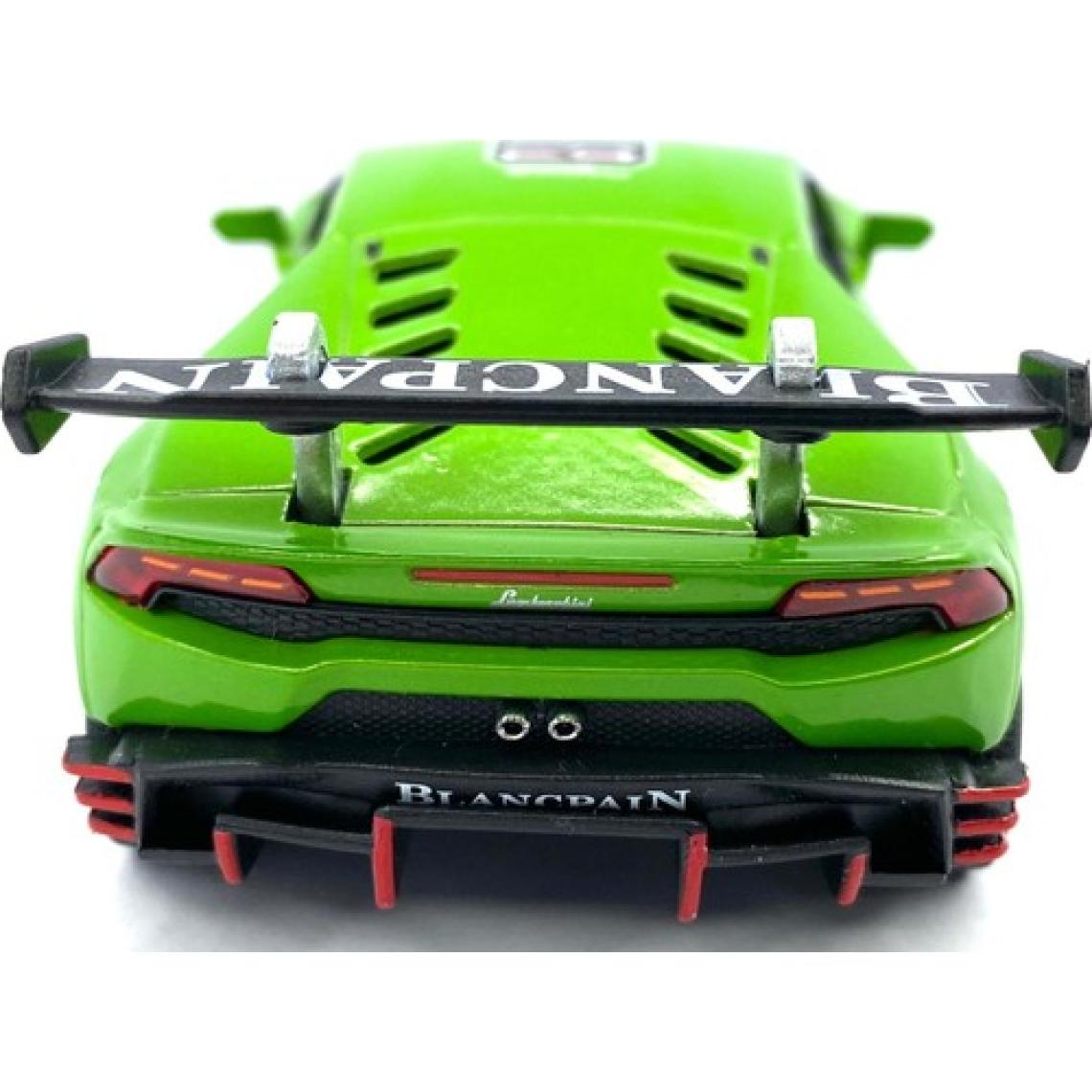 Kinsmart Lamborghini Huracan LP620 - 2 Super Trofeo Çek Bırak 5inch. Lisanslı Model Araba, Oyuncak Araba 1:36