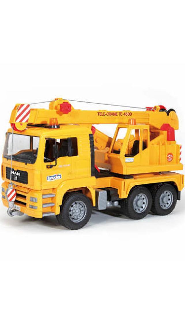 Bruder MAN Vinçli Kamyon Sarı BR02754