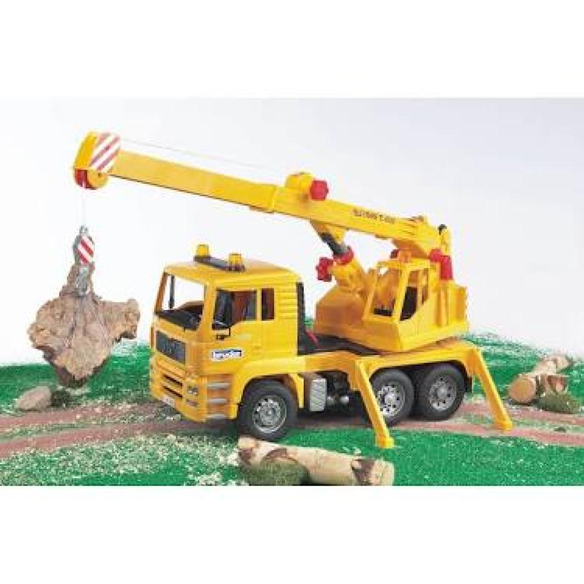 Bruder MAN Vinçli Kamyon Sarı BR02754