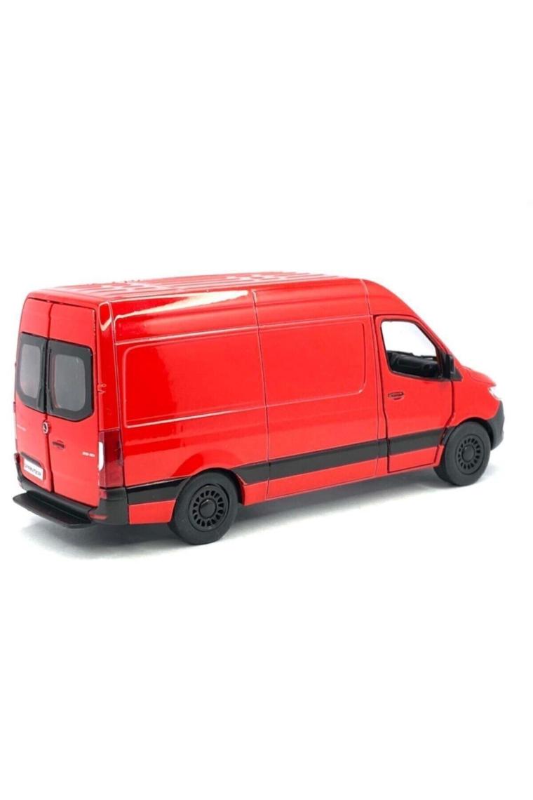 Kinsmart Mercedes-Benz Sprinter - Çek Bırak 5inch. Lisanslı Model Araba, Oyuncak Araba 1:48