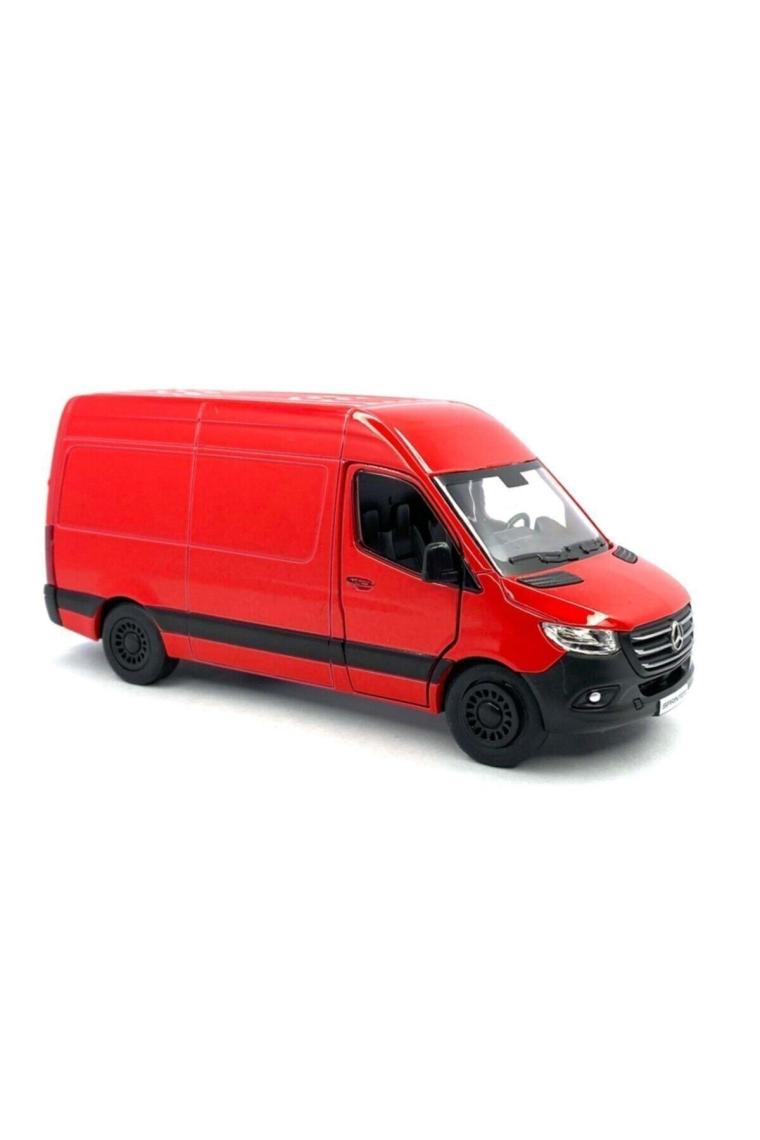 Kinsmart Mercedes-Benz Sprinter - Çek Bırak 5inch. Lisanslı Model Araba, Oyuncak Araba 1:48