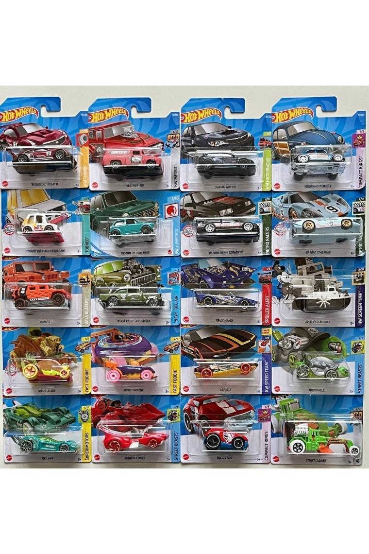 Hot Wheels Oyuncak Araba Seti - Klasik Detaylar ve Çarpıcı Tasarımlar H7045, Metal Gövde, Çin'de Üretilmiştir