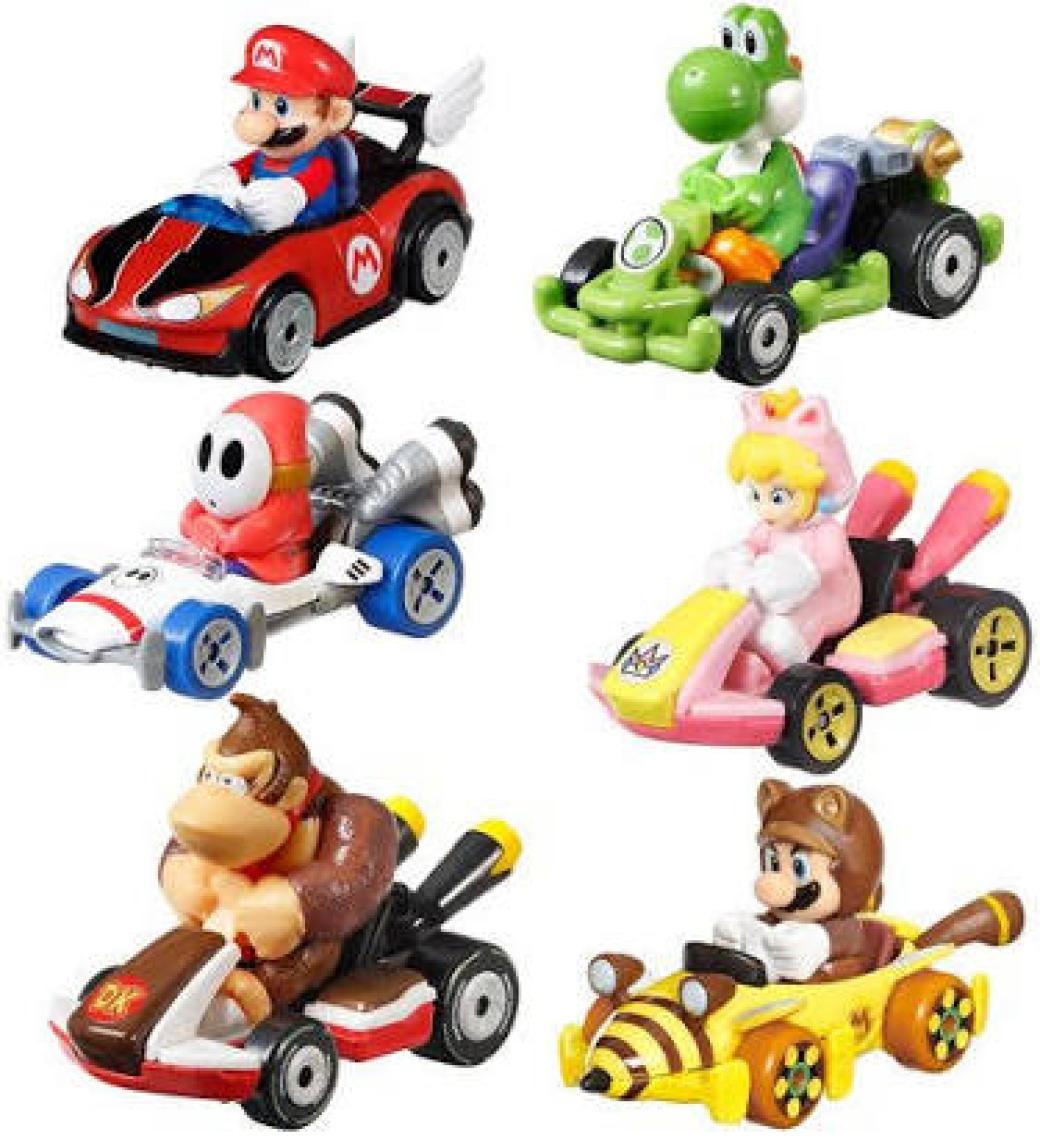 Toys Hot Wheels Mario Kart Karakter Araçlar GBG25-GRN19
