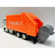 Trust Store Çöp Kamyonu Oyuncak Metal Çöp Kamyonu Çek Bırak Özellikli 22 cm