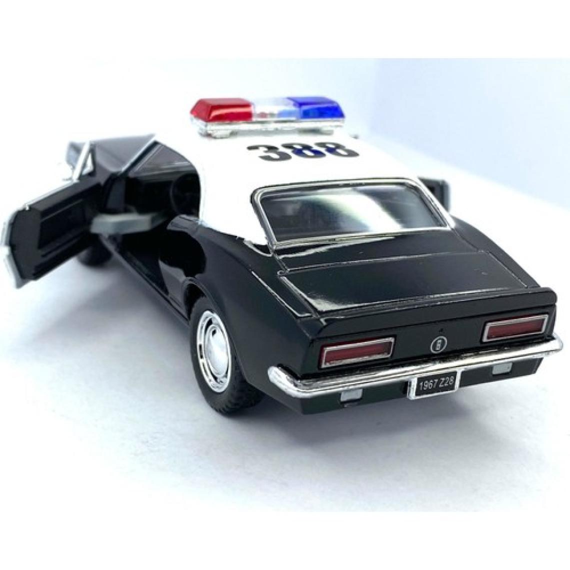 Kinsmart Chevrolet Camaro Z-28 Polis Çek Bırak 5inch. Lisanslı Model Araba, Oyuncak Araba 1:37
