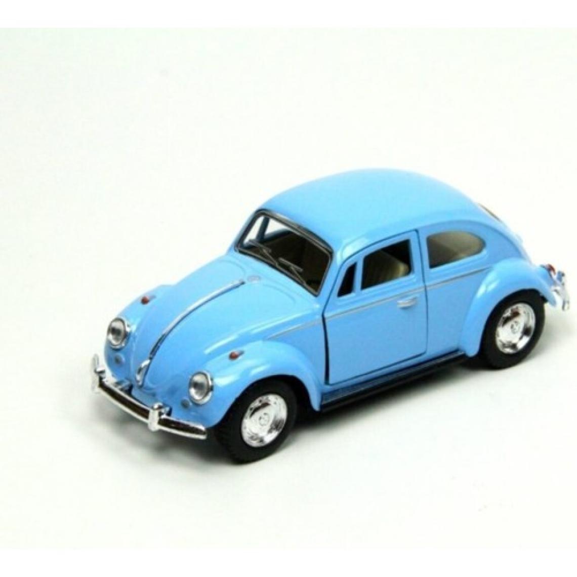 Mobgift Büyük Boy Uzun Model Metal Vosvos Çek Bırak Oyuncak Araba (Turkuaz)