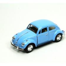 Mobgift Büyük Boy Uzun Model Metal Vosvos Çek Bırak Oyuncak Araba (Turkuaz)