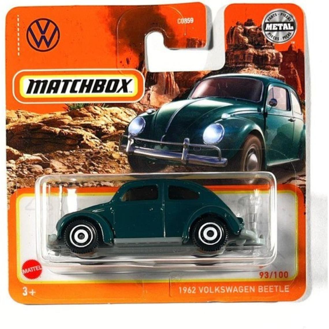 Matchbox C0859 Matchbox 1:64 Tekli Arabalar 1962 Volkwagen Beetle HFT14