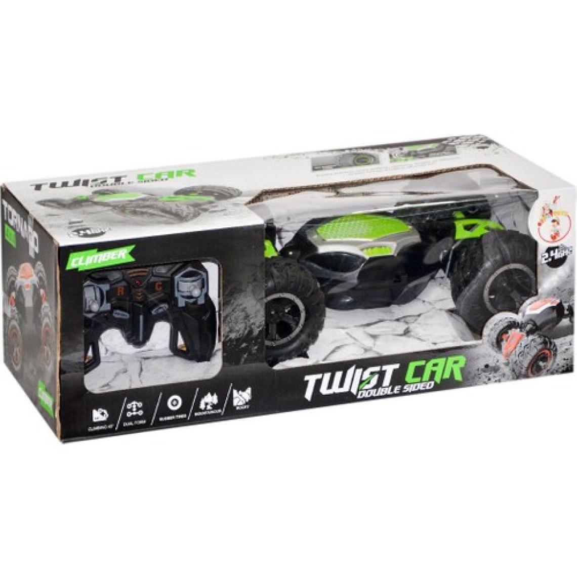 Gepettoys UD2196A Kumandalı Çift Taraflı Twist Car -Gepettoys