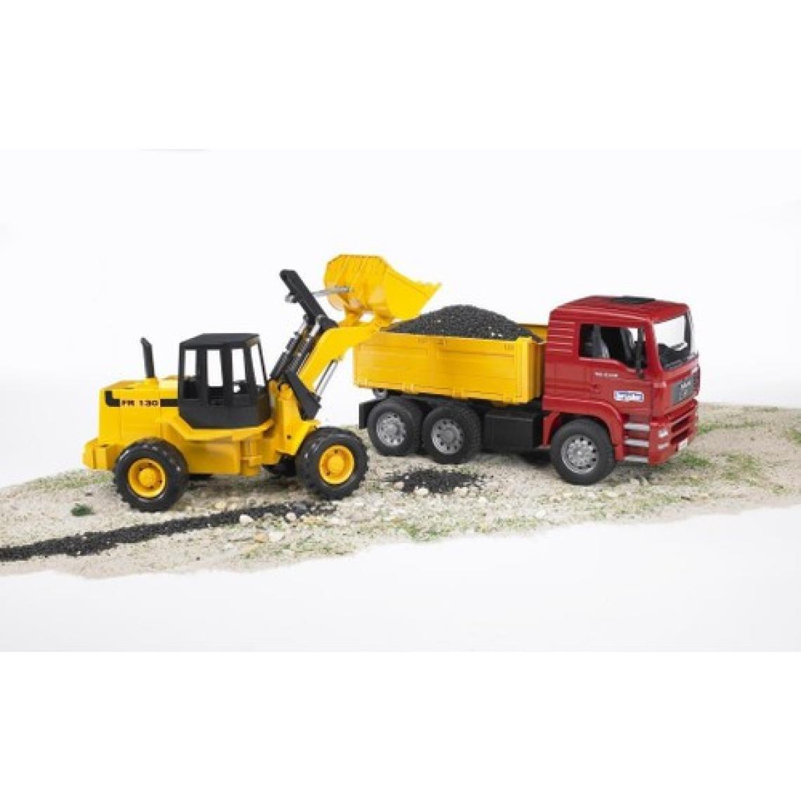Bruder MAN Damperli Kamyon ve FR130 Kepçe BR02752