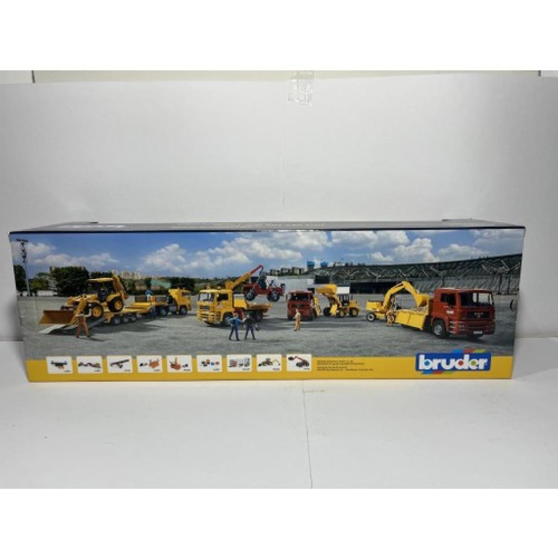 Bruder MAN Damperli Kamyon ve FR130 Kepçe BR02752