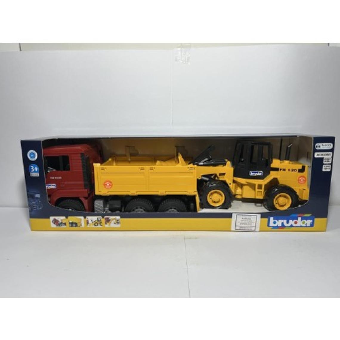 Bruder MAN Damperli Kamyon ve FR130 Kepçe BR02752