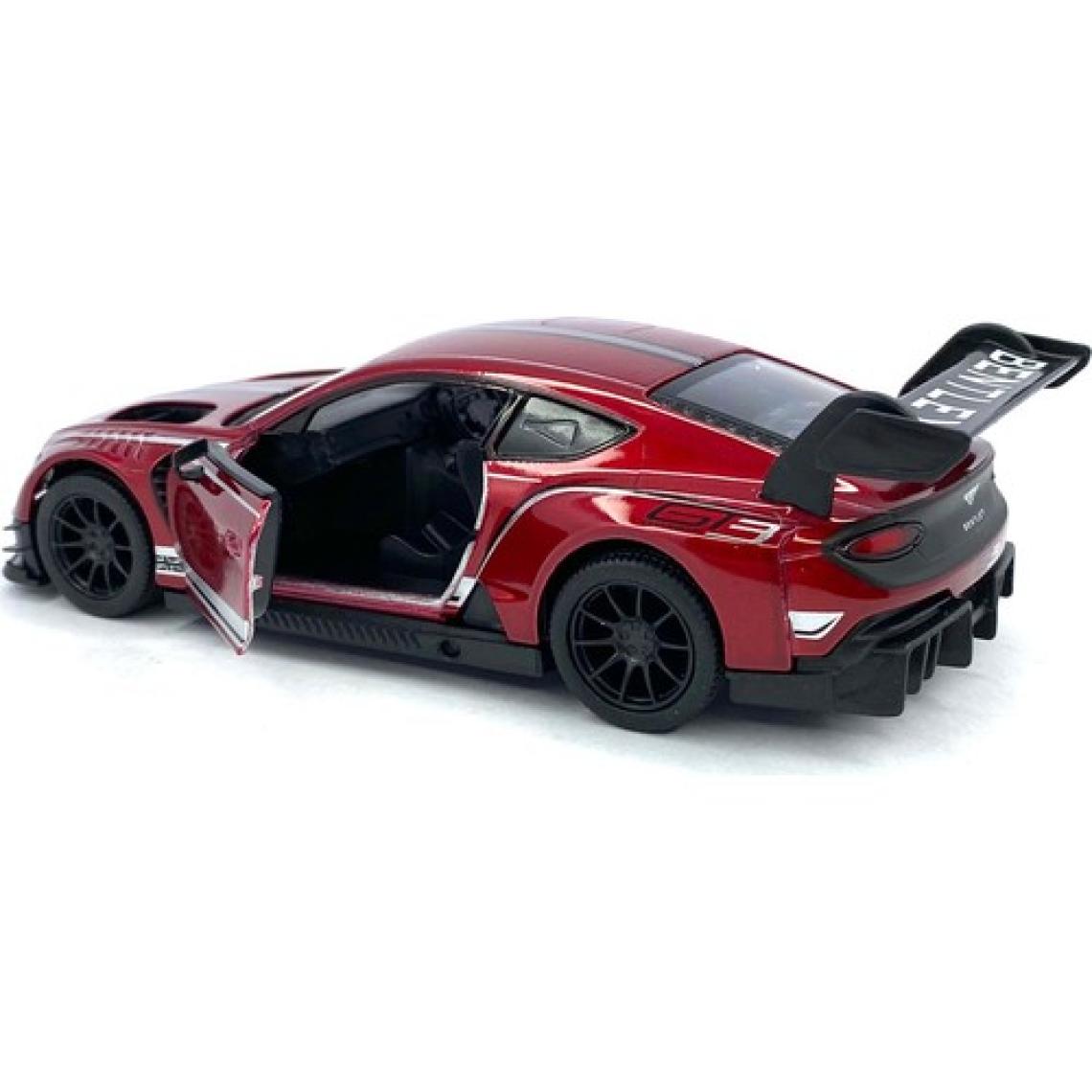 Kinsmart 2018 Bentley Continental Gt3 - Çek Bırak 5inch. Lisanslı Model Araba, Oyuncak Araba 1:38