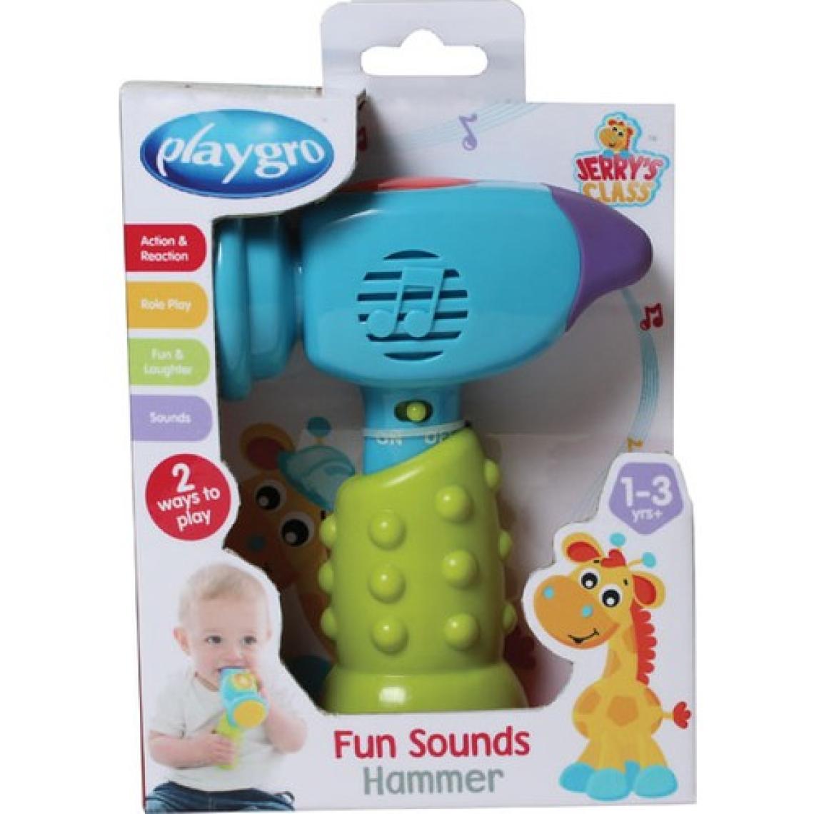 Playgro Komik Sesler Çekiç-Renkli 7729