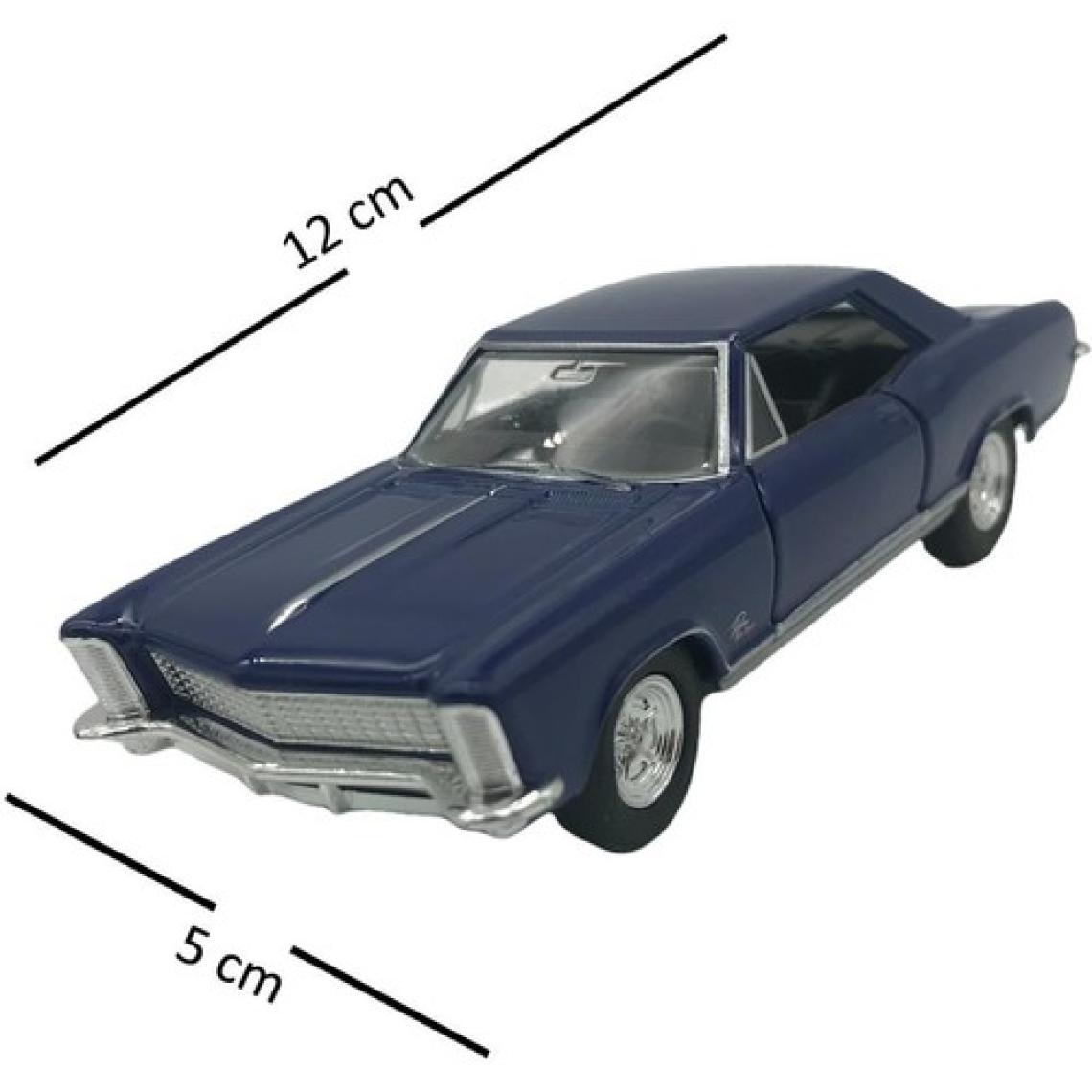 Farbu Oyuncak 1:38 Metal Çek Bırak Araba 1965 Buick Riviera Gran Sport 43732