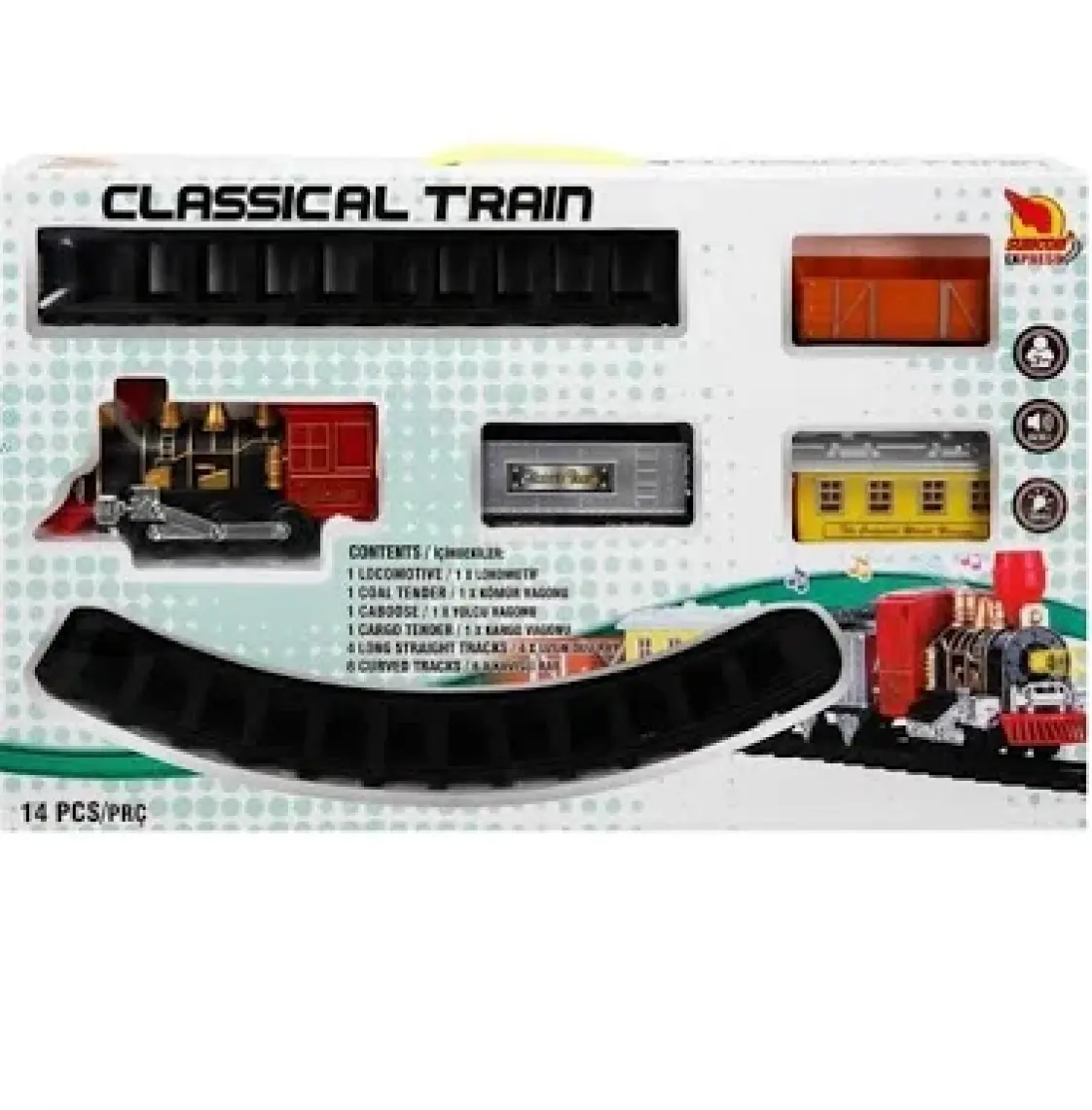 Sunman 73000 Sun Tren Set 14 Parça Classical Ort.