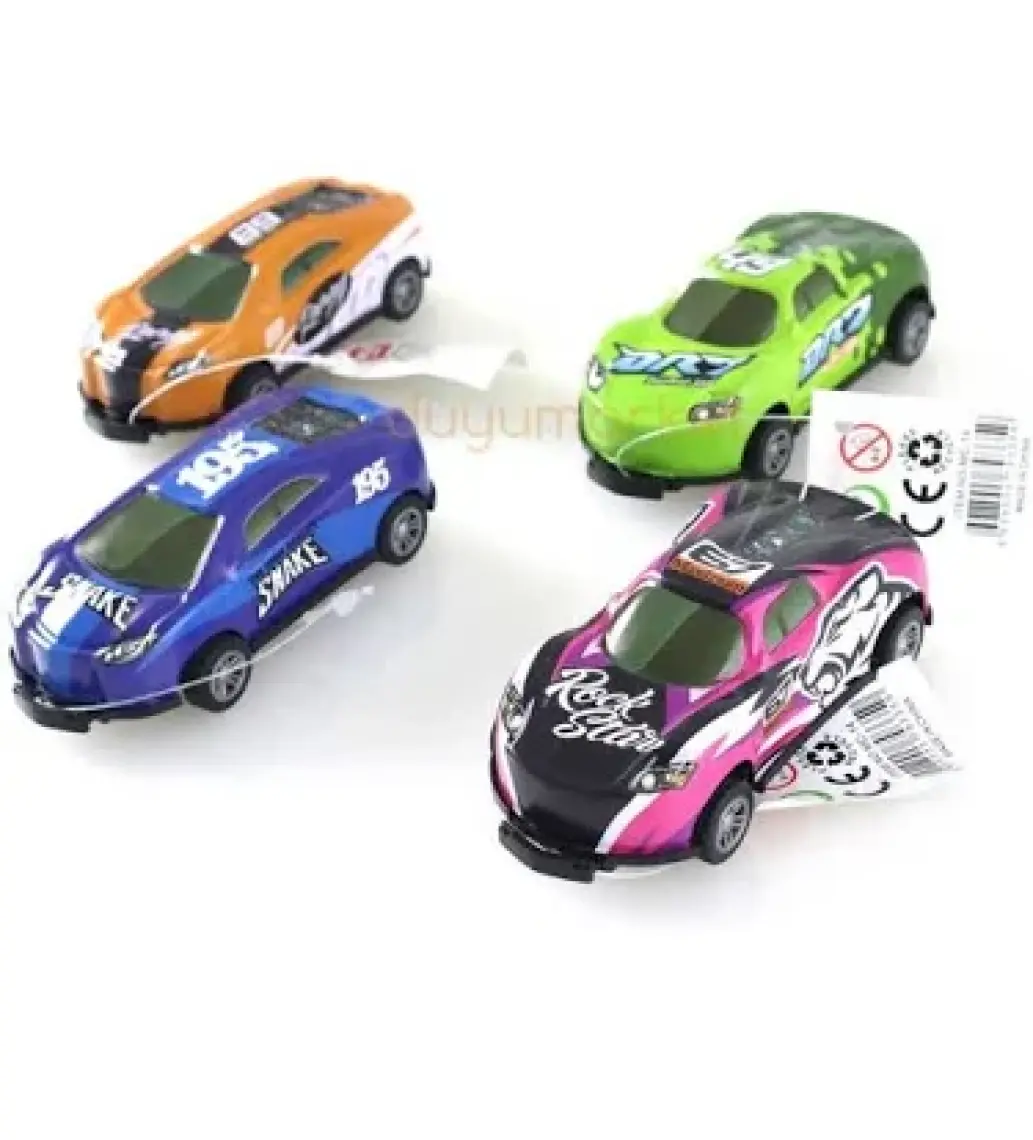 Birlik Toys C-14 Çek Bırak Zıplayan Metal Araba 9 cm -Birlik