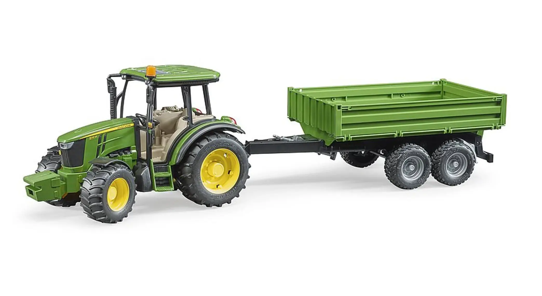 Bruder John Deere 5115M Traktör Ve Römork - BR02108
