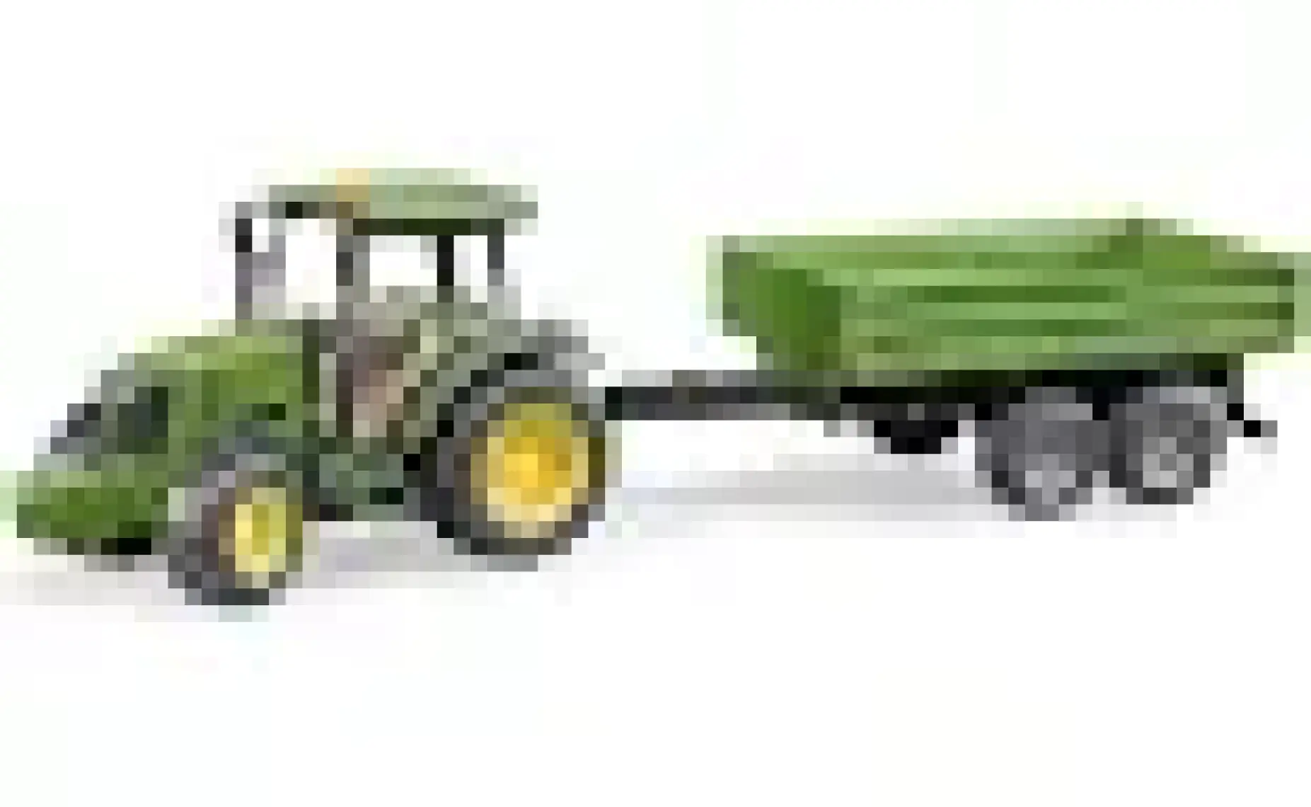Bruder John Deere 5115M Traktör Ve Römork - BR02108