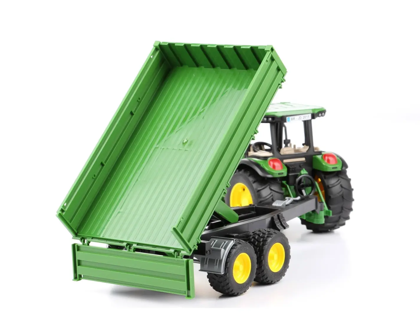 Bruder John Deere 5115M Traktör Ve Römork - BR02108