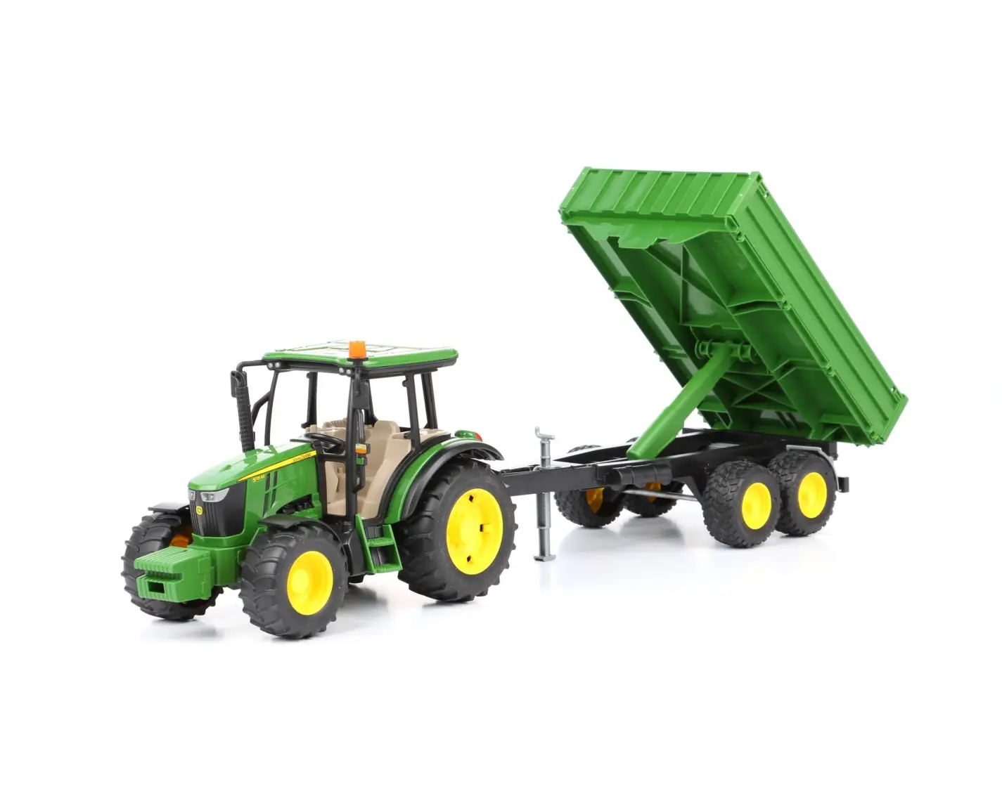 Bruder John Deere 5115M Traktör Ve Römork - BR02108