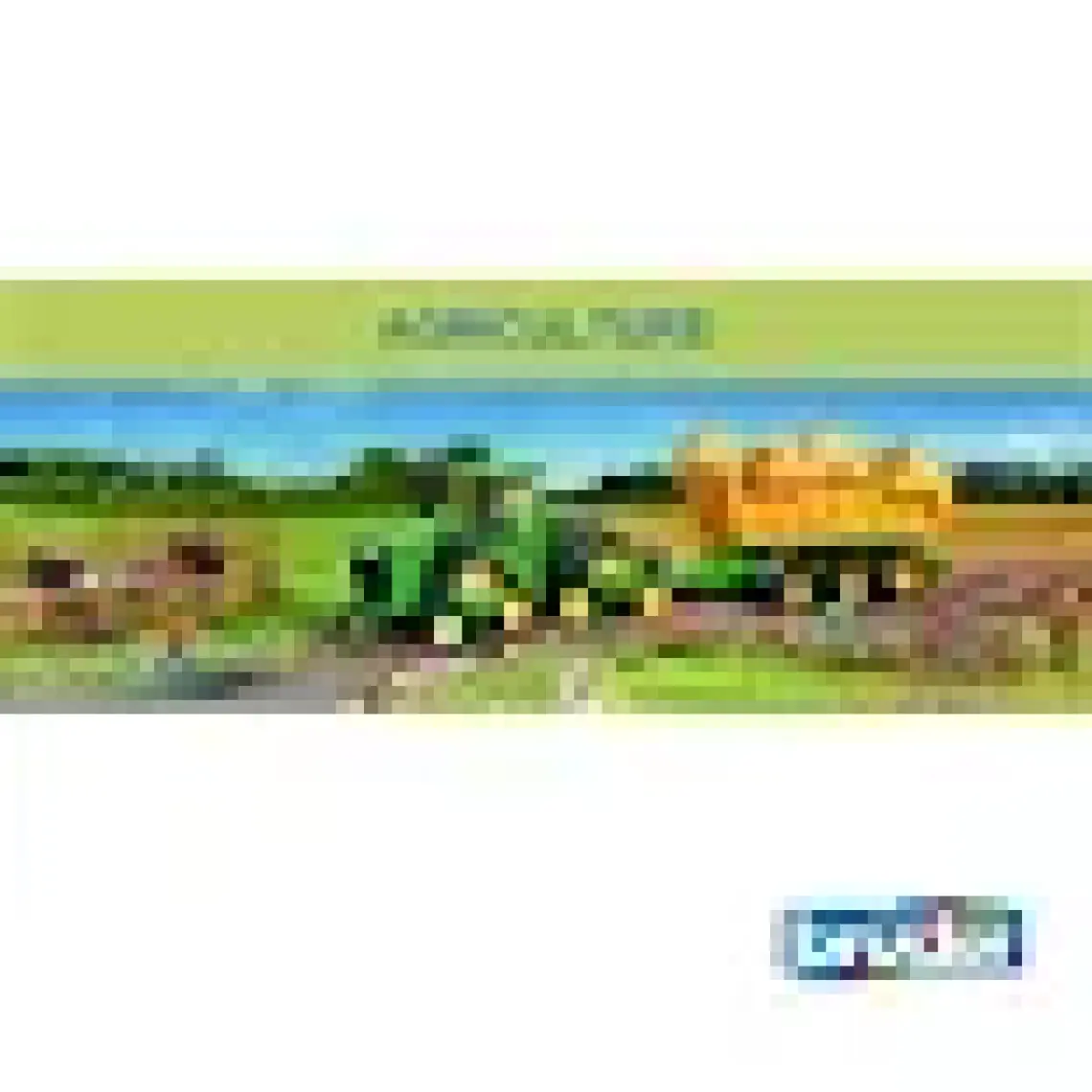 Bruder John Deere 5115M Traktör Ve Römork - BR02108