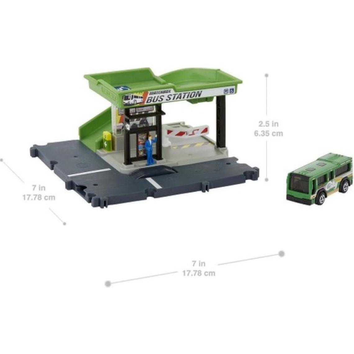 Matchbox Aksiyon Sürücüleri Oyun Seti, 1 Matchbox Oyuncak Araba, Hareketli Figürler ve Oyuncak İçerir, Diğer Setlere Bağlanabilir, 3 Yaş ve Üzeri Hjt89