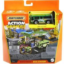 Matchbox Aksiyon Sürücüleri Oyun Seti, 1 Matchbox Oyuncak Araba, Hareketli Figürler ve Oyuncak İçerir, Diğer Setlere Bağlanabilir, 3 Yaş ve Üzeri Hjt89