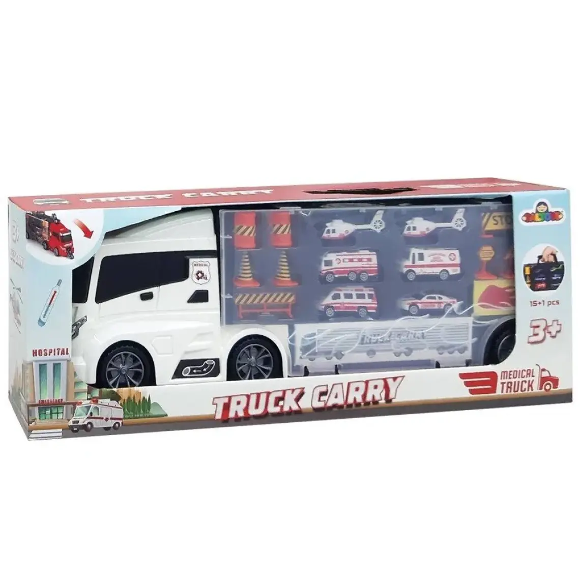 Galtoys Askeri Taşıyıcı Tır 16 Parça