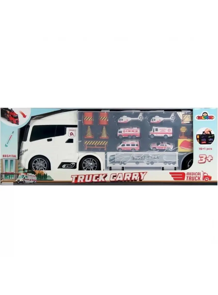Galtoys Askeri Taşıyıcı Tır 16 Parça