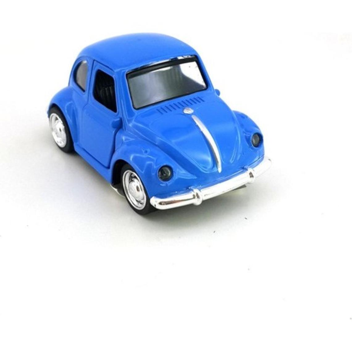 herkesetoptantic Orta Boy Kısa Model Metal Vosvos Çek Bırak Oyuncak Araba (Mavi)