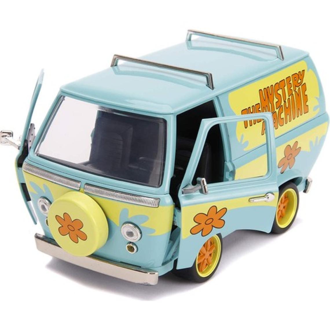 Jada Toys Scooby Doo'nun Gizemli Oyuncak Minibüsü, Shaggy ve Scooby Doo Figürlü