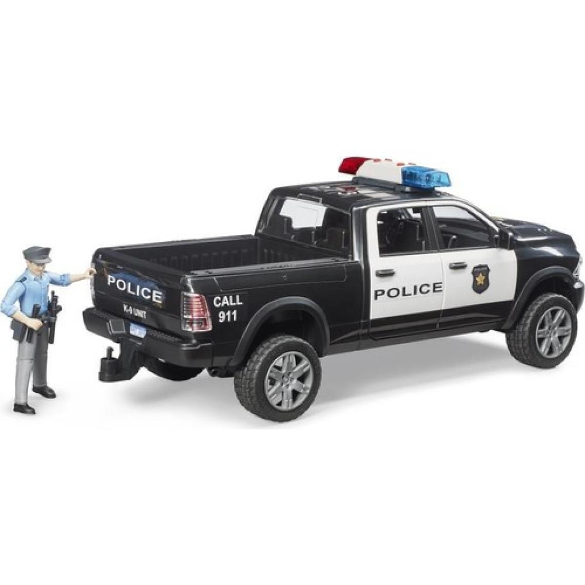 Bruder Ram 2500 Polis Aracı ve Memur BR02505