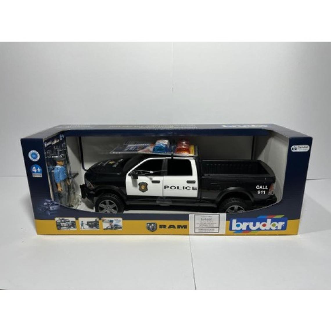 Bruder Ram 2500 Polis Aracı ve Memur BR02505