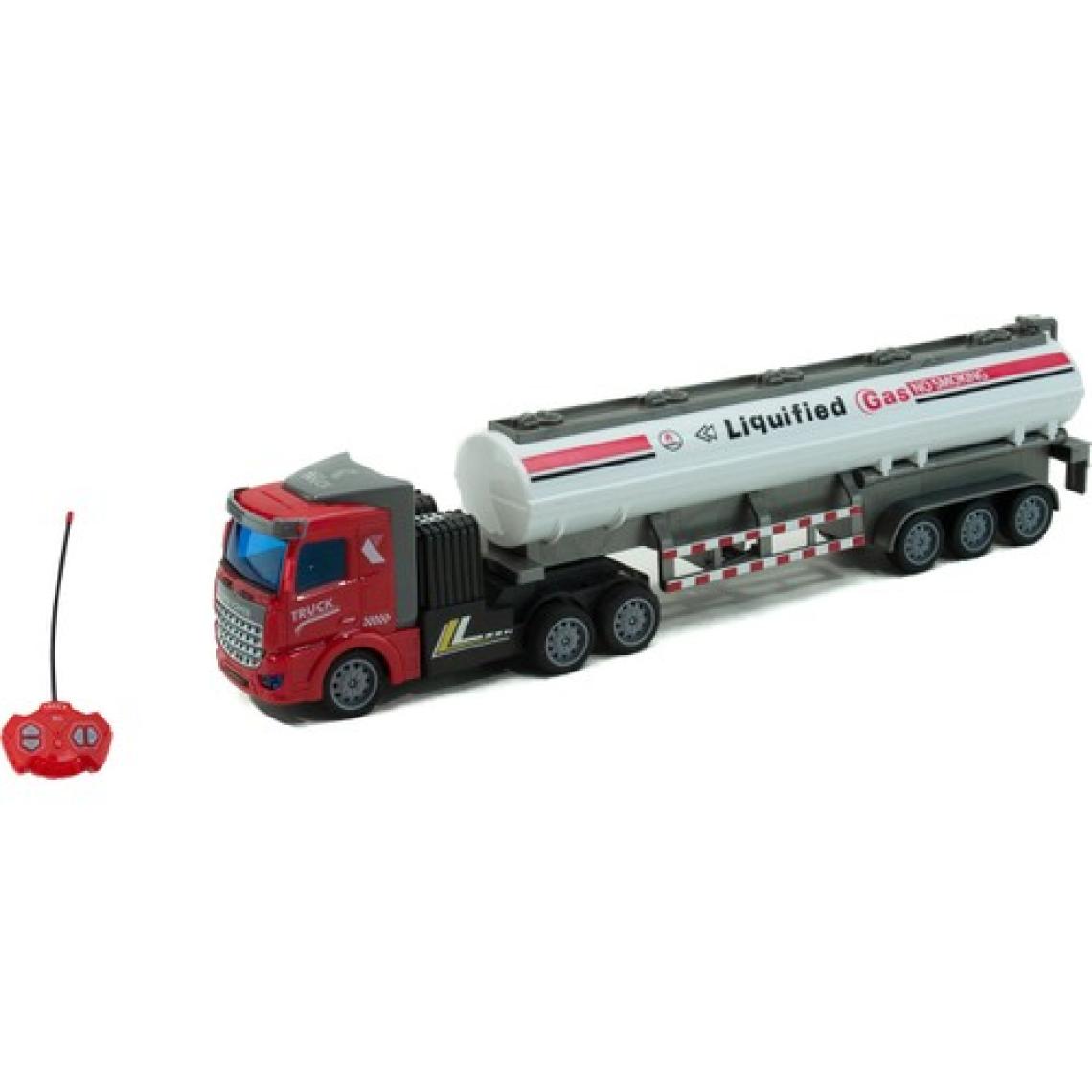 Mixoyuncak 1:48 Ölçek Uzaktan Kumandalı Tanker Tır Işıklı Şarjlı