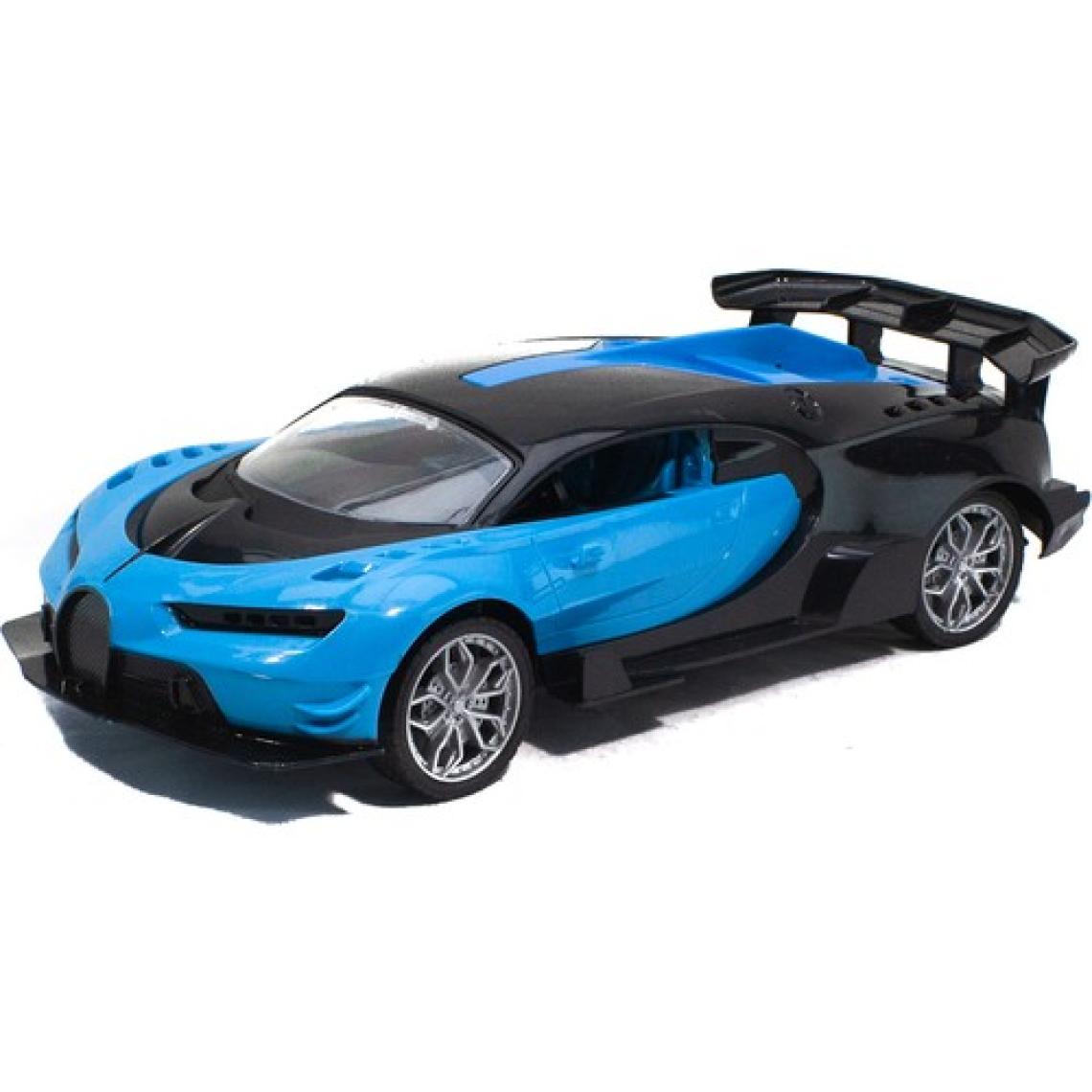 Mixoyuncak 1:16 Ölçek Uzaktan Kumandalı Bugatti Chiron Işıklı Şarjlı Mavi