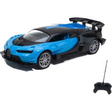 Mixoyuncak 1:16 Ölçek Uzaktan Kumandalı Bugatti Chiron Işıklı Şarjlı Mavi